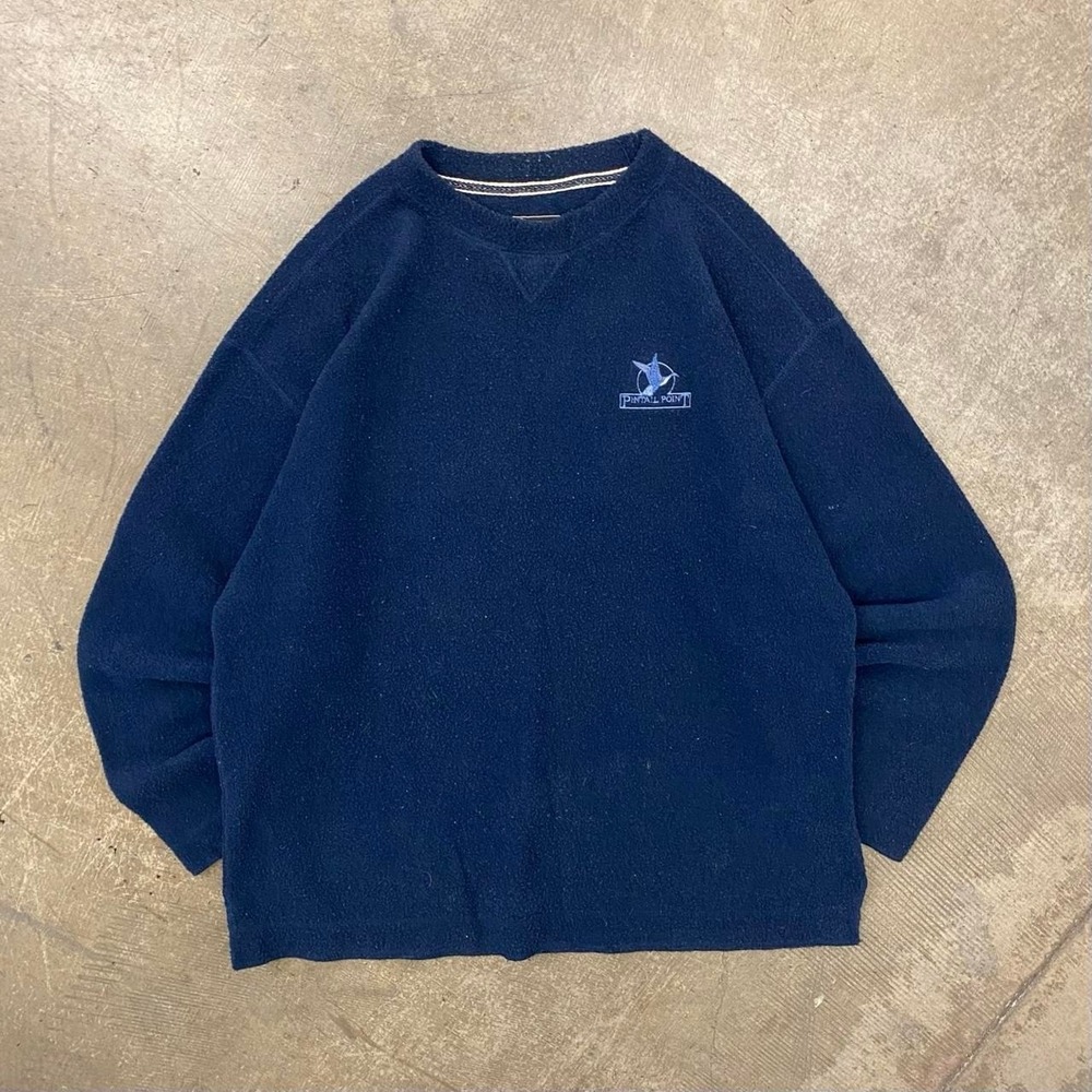 Vintage 90s Pintail Point Duck Outdoors Fleece Sweatshirt Size XL